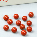 瑪瑙 レディース メンズ 丸玉 ブレスレット ネックレス用 DIY アクセサリーパーツ 南紅瑪瑙 7A 川料 柿色 ハンドメイド素材