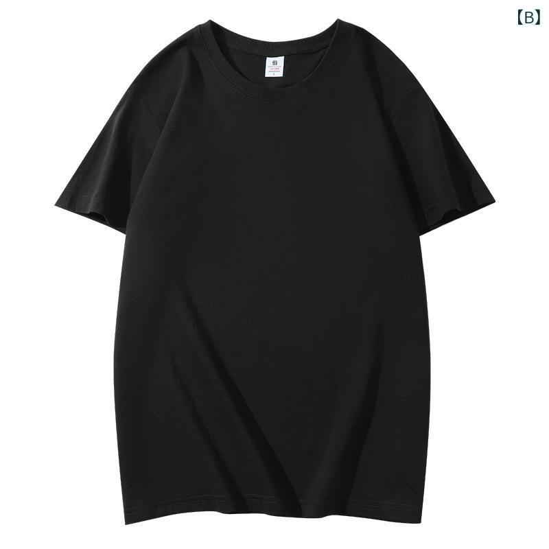 Tシャツ 男女兼用 半袖 コットン 無地 ゆったり クルーネック カットソー カジュアル トップス 普段使い 部屋着 ホワイト ブラック オレンジ パープル グリーン ピンク系 グレー カーキ ブルー系 レッド