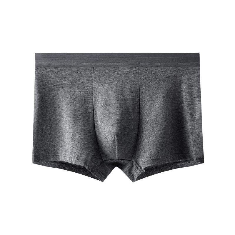 メンズ 下着 トランクス 男性用 コットン 大きいサイズ 速乾 通気性 無地 中腰 オールシーズン スタン..