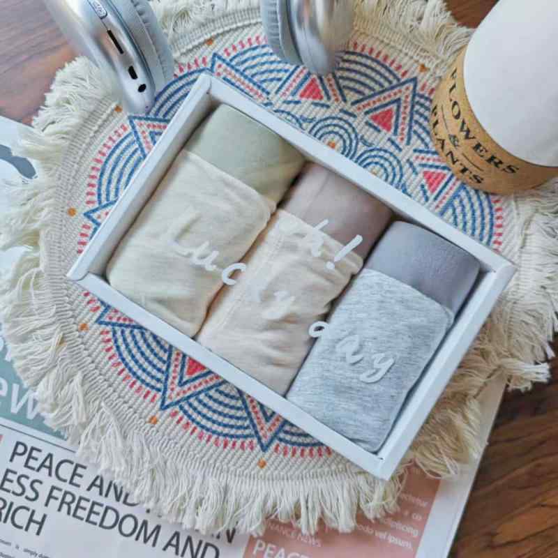 メンズ 下着 トランクス ギフト 全面コットン 無地 通気 4枚セット L XL 2XL 3XL 4XL