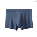 パンツ メンズ 男性用 ボクサーパンツ 再生繊維 防臭 無地 シームレス 中ウエスト インナー アンダーウェア(x3)