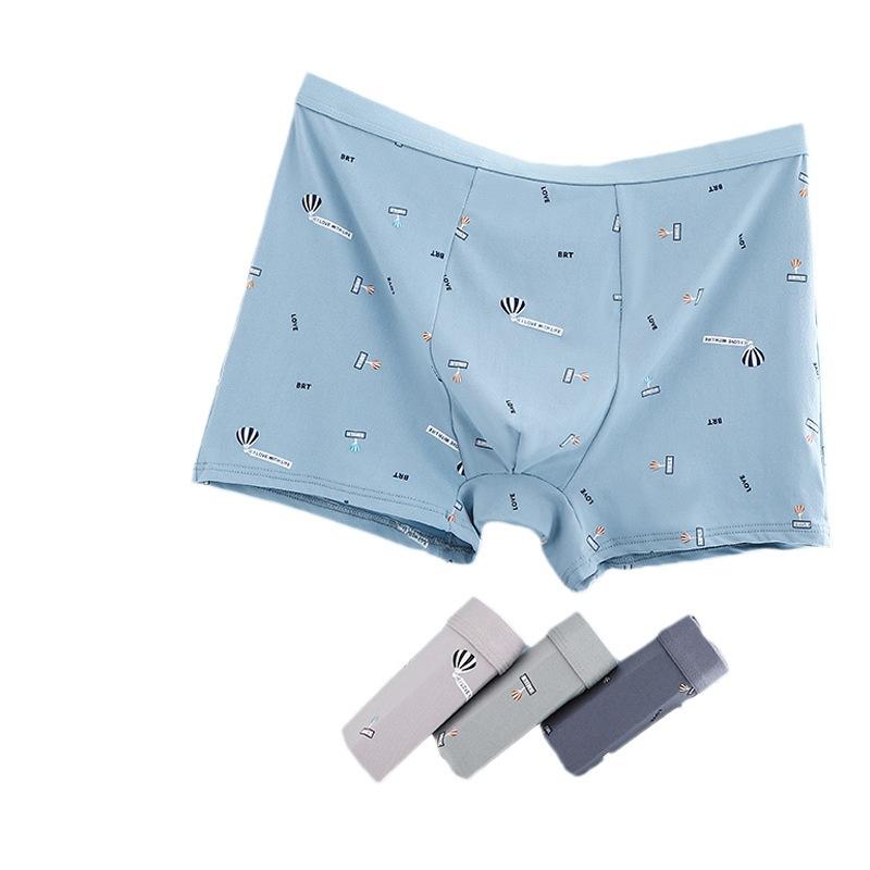 ボクサーパンツ メンズ 男性用 下着 ポリエステル 通気 花柄 大きいサイズ ゆったり 3L 4L 5L 6L 春夏..