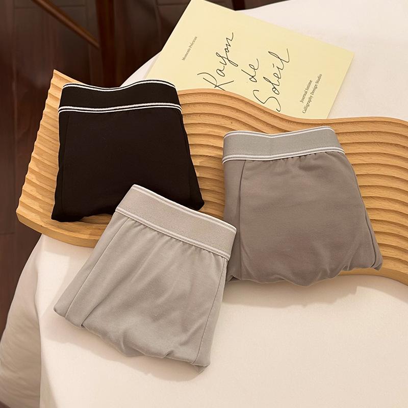 メンズ 下着 男性用 トランクス パンツ 綿 コットン 大码 大きいサイズ 無地 中腰 若者用 通気性 快適 ..