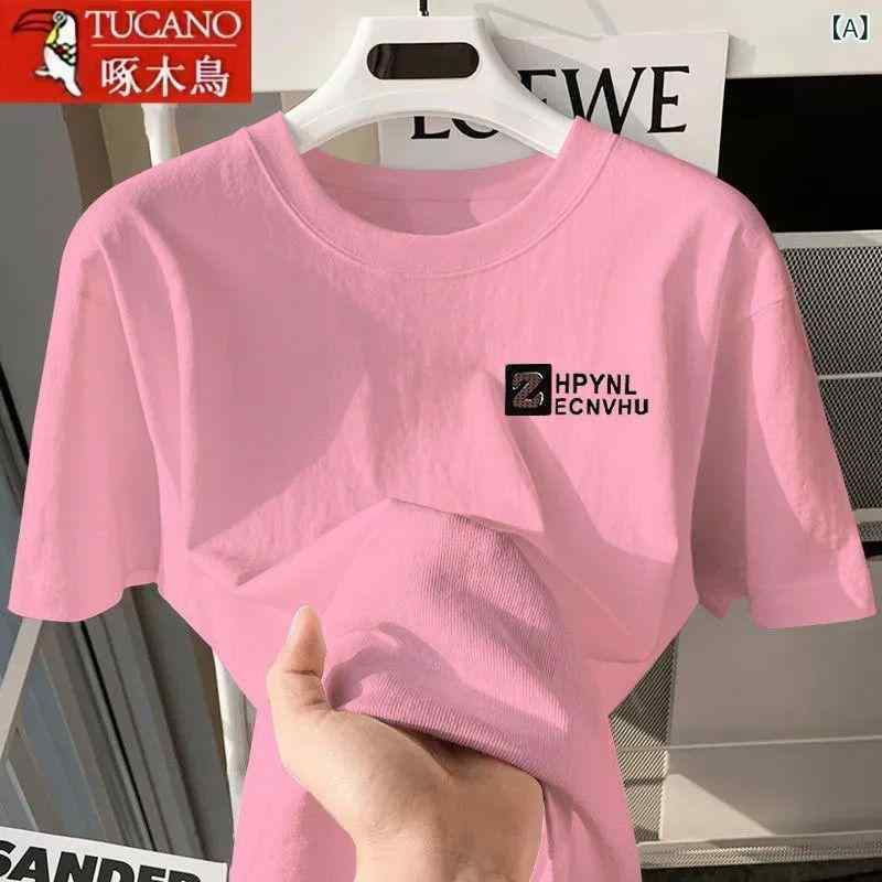 Tシャツ 男性用 ネルシャツ風 カットソー 格子柄 コットン混紡 大码サイズ ピンク系 レンガ色 雾藍色 ..