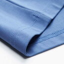 Tシャツ メンズ 混 Vネック 長袖 カットソー インナー 薄手 ミドルエイジ 無地 春秋 米白 黒 墨緑 浅蘭 浅緑 深紅 紺 中咖