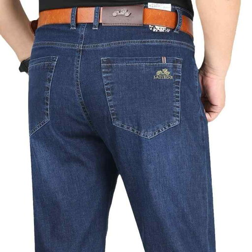 デニム メンズ ジーパン ストレート 高 elastic ウエスト ゆったり デニムパンツ ズボン 男性用 紳士 シニア 薄手 ブラック デニムブルー デニム メンズ ジーパン ストレート 高 elastic ウエスト ゆったり デニムパンツ ズボン 男性用 紳士 シニア 薄手 ブラック デニムブルー