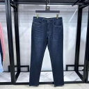 デニム メンズ テーパードパンツ 春夏 桑蚕糸 ストレッチ 柔らかい 肌触り良い ジーンズ ジーパン デニムパンツ カジュアル