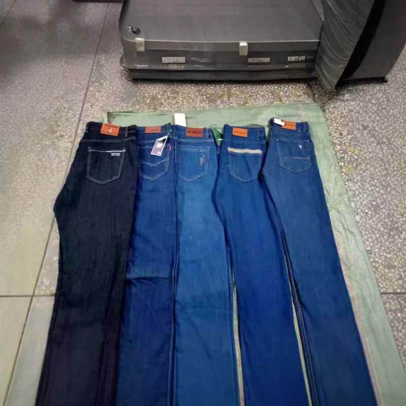 デニム メンズ デニムパンツ ジーンズ ストレート ゆったり ワークパンツ 作業着 普段使い 薄手 オールシーズン コットン(x100)