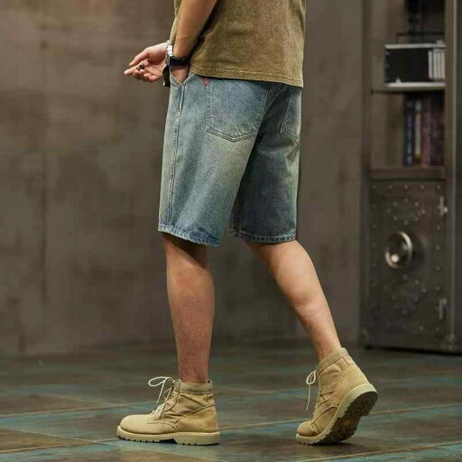 デニム メンズ ハーフパンツ 薄手 男性用 短パン デニムパンツ ジーンズ ストレート 春夏 カジュアル 水色 ブルー ブラック ジーパン デニム メンズ ハーフパンツ 薄手 男性用 短パン デニムパンツ ジーンズ ストレート 春夏 カジュアル 水色 ブルー ブラック ジーパン