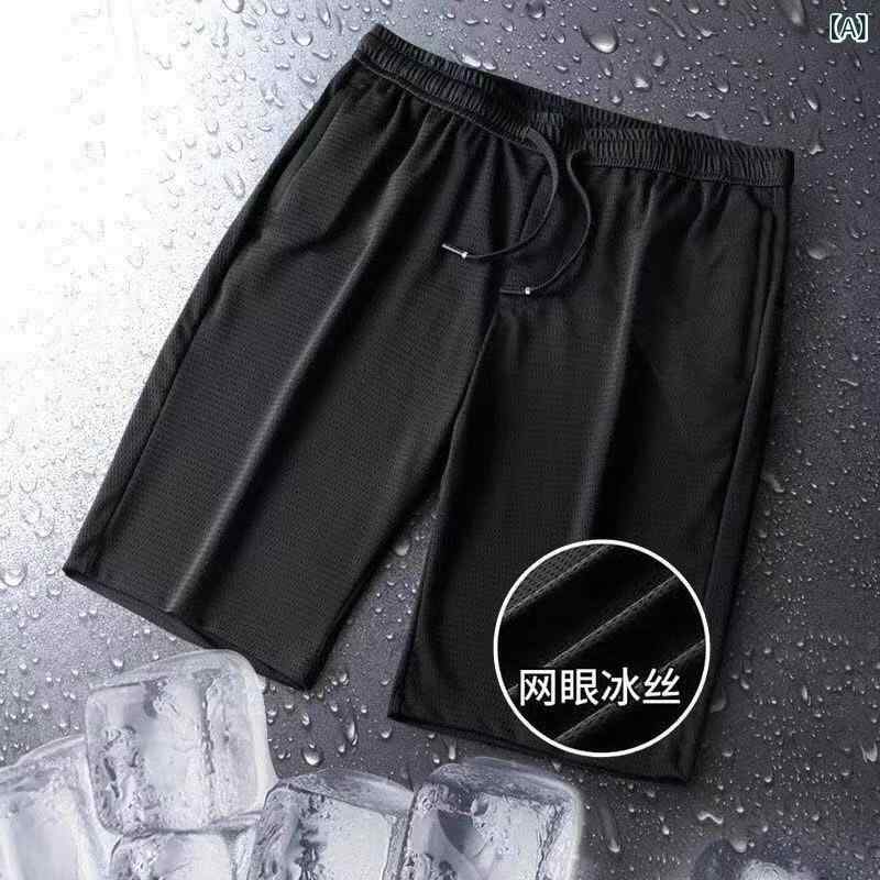 デニム ショートパンツ メンズ 薄手 5分丈 ゆったり ストレート カジュアル 春夏 ブルージーンズ ジーパン ズボン パンツ 伸縮性(x2)