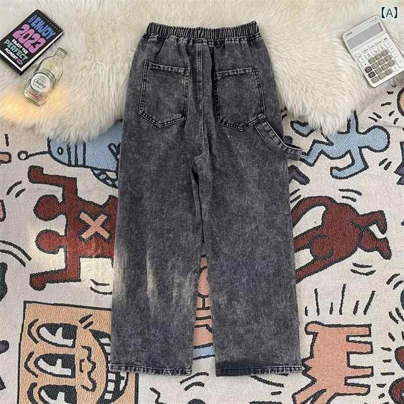 デニム メンズ パンツ ジーンズ ジーパン 男性用 ボトムス ストレート 美脚 ズボン 裾絞り 接触冷感 薄手 カジュアル アメカジ ブラック ブルー S M L XL 2XL 3XL