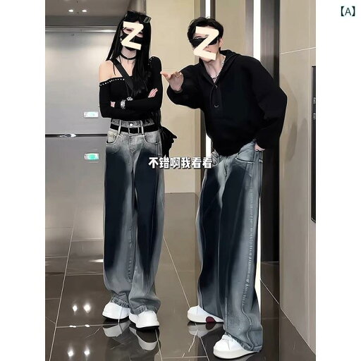 デニム メンズ デニムパンツ ジーンズ ジーパン ワイド ストレート ゆったり ルーズ ワークパンツ 水洗い加工 ブルー デニム メンズ デニムパンツ ジーンズ ジーパン ワイド ストレート ゆったり ルーズ ワークパンツ 水洗い加工 ブルー