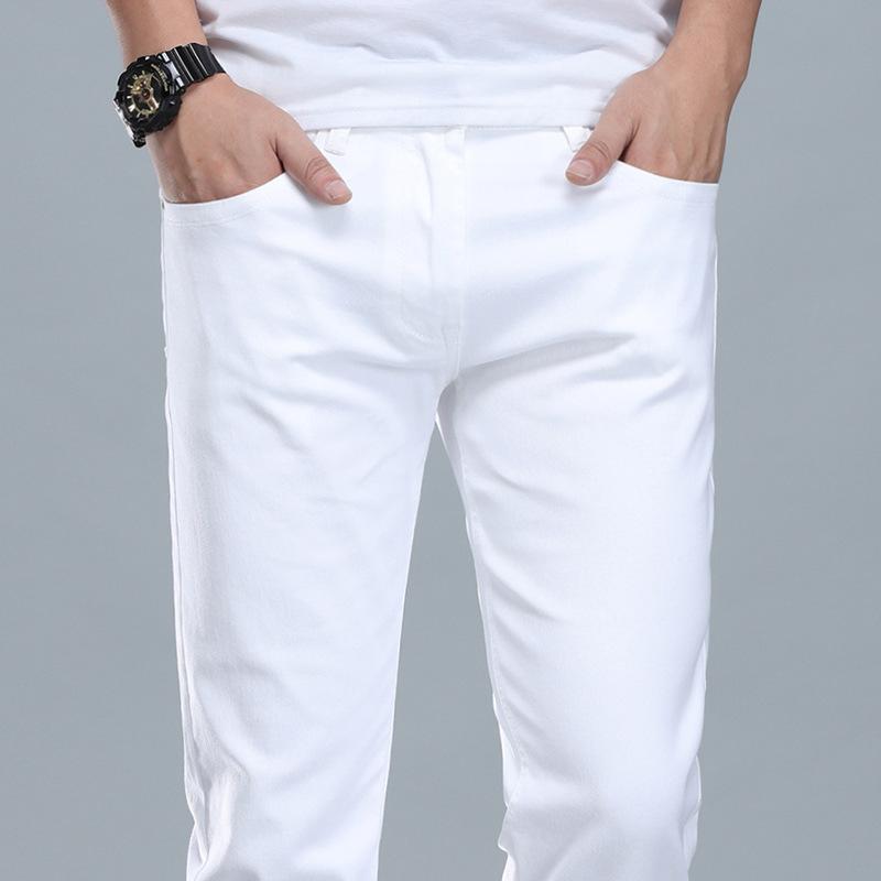 デニム メンズ デニムパンツ ジーンズ ジーパン ストレートパンツ カジュアルパンツ 白 黒 春(x2)