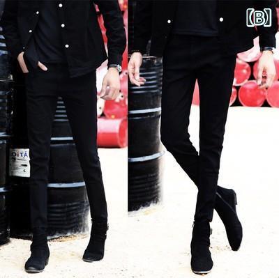 ジーンズ メンズ スキニー デニムパンツ ストレッチ ジーパン スリム 黒 ブラック ブルー 伸縮 男性用 ズボン