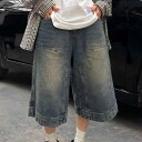 デニム メンズ ハーフパンツ 薄手 春夏 ストレート ローライズ ジーンズ ウォッシュ加工 普段使い 部屋着 384復古藍 S M L XL 2XL 3XL