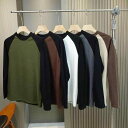 Tシャツ メンズ 男性用 裏起毛 秋冬 接触温感 配色 切り替え ラウンドネック 長袖 トップス プルオーバー あったか 暖かい リラックス 部屋着 ルームウェア カジュアル スタイル