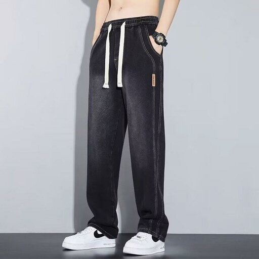 ジーンズ メンズ デニムパンツ ストレート 男性用 カジュアル ロングパンツ ウォッシュ加工 高腰 薄手 ジーパン 春秋 ブラック系 ブルー系 ジーンズ メンズ デニムパンツ ストレート 男性用 カジュアル ロングパンツ ウォッシュ加工 高腰 薄手 ジーパン 春秋 ブラック系 ブルー系
