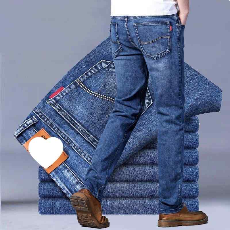 デニム メンズ ジーンズ ストレート ジーパン ズボン パンツ 男性用 紳士服 高腰 ゆったり ルーズフィット カジュアル ビジネス スタンダード オールシーズ...
