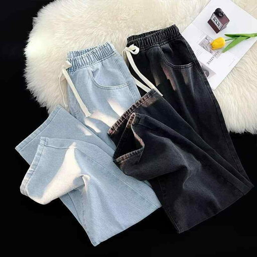 ジーンズ メンズ デニムパンツ ブラック 黒 復古風 ウォッシュ加工 ストレート ゆったり ルーズフィット ジーパン ズボン 春夏 ジーンズ メンズ デニムパンツ ブラック 黒 復古風 ウォッシュ加工 ストレート ゆったり ルーズフィット ジーパン ズボン 春夏