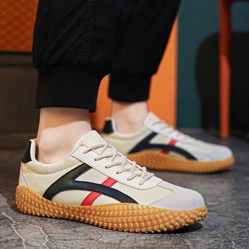 スニーカー メンズ レディース 運動靴 体育館シューズ 滑り止め ローカット フラットソール カジュアル スポーツシューズ 黒 白 ベージュ 春夏秋冬