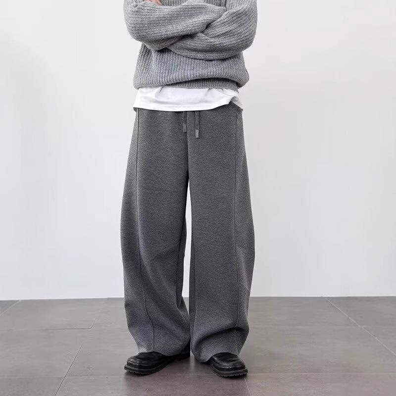 パンツ メンズ カーゴパンツ ワイドレッグパンツ ストレートパンツ 無地 コットンブレンド カジュアル 普段使い 作業着 ルーズフィット ドローストリング ミドルウエスト ダークグレー ブラック・カテゴリ: メンズカジュアルパンツ・スタイル: カジュアル・対象年齢: 成人・サイズ: M, L, XL, 2XL, 3XL・カラー: ダークグレー, ブラック・パンツ丈: フルレングス・股上: ミドルウエスト・柄: 無地・素材: 綿50%・パンツのタイプ: ストレート・特徴: 通気性, 防しわ加工・対象: 青少年, 成人・-: ウエストひも