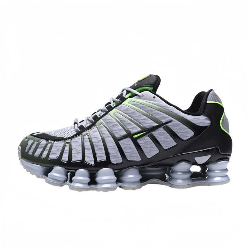 スニーカー 男女兼用 スポーツシューズ 厚底 通気性 衝撃吸収 クッション性 ランニング ウォーキング 白 黒 シルバー グレー レッド ブルー グリーン 温感変色