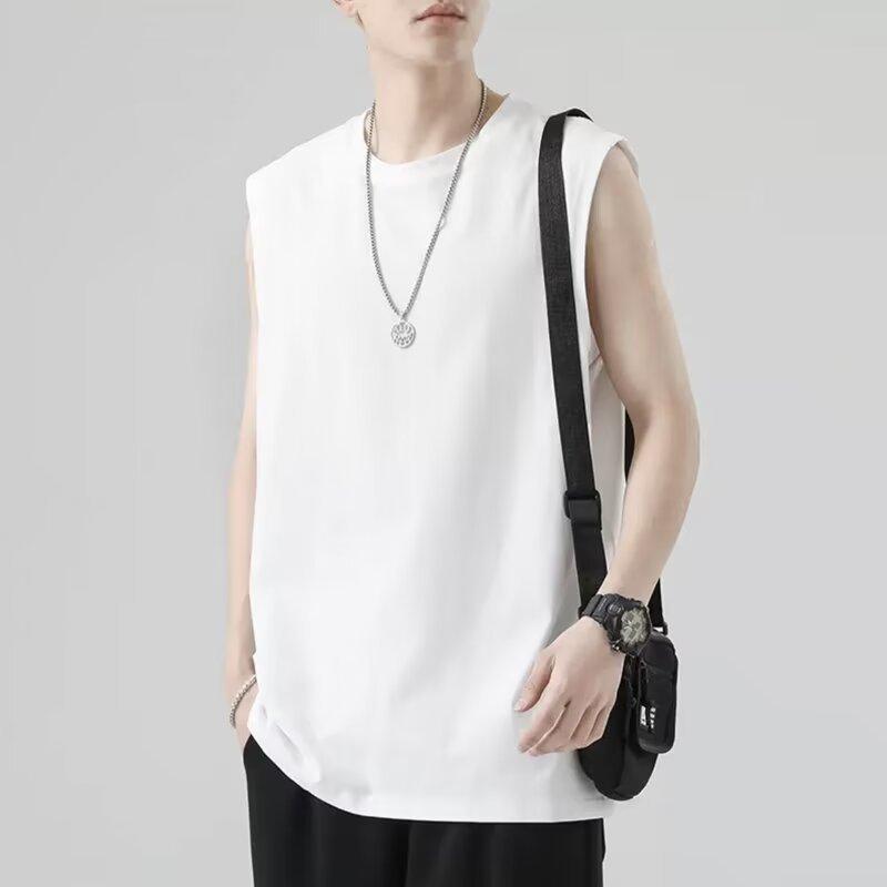 タンクトップ メンズ 男性用 夏物 スポーツウェア トレーニングウェア ノースリーブ Tシャツ カットソ..