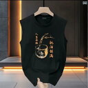 タンクトップ メンズ Tシャツ ノースリーブ コットン ベースレイヤー インナーシャツ ルームウェア 普段使い スポーツ 運動着 春夏 ブラック ホワイト グレー