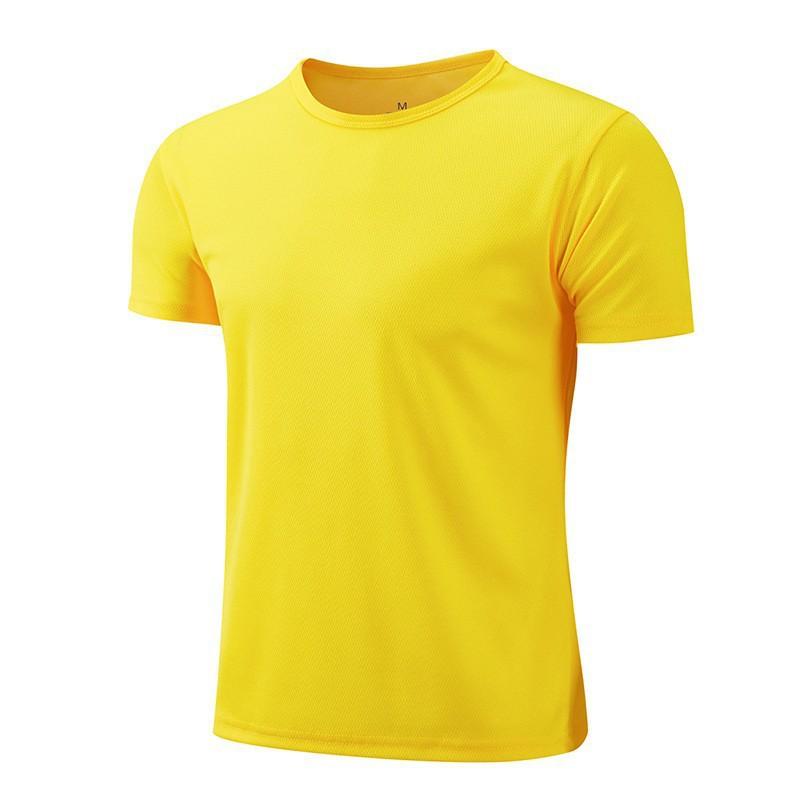 Trainer - Tシャツ メンズ 男性用 半袖 Tシャツ ポリエステル 吸湿速乾 接触冷感 無地 薄手 スポーツ ウェア 普段使い 部屋着 トップス S M L XL XXL XXXL XXXXL