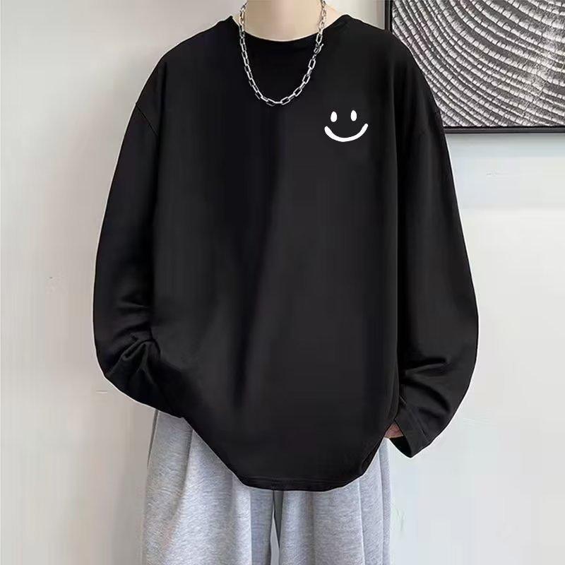 スウェット メンズ 男性用 裏起毛 あったか トレーナー トップス 長袖 丸首 プルオーバー 無地 秋冬 防寒 ゆったり 大きいサイズ カジュアル 部屋着 ルームウェア(x2)