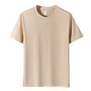 Tシャツ メンズ 新疆長絨綿 半袖 無地 ドロップショルダー リラックスフィット クルーネック カットソー トップス 春夏 秋冬 カジュアル スタンダード 紺色 緑 赤 青 黄色 白 黒 グレー カーキ(x2)