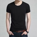 Tシャツ メンズ 半袖 スリム 無地 コットン トップス 男性用 タイト 細身 黒 白 紺 赤 グレー 春夏 秋冬 普段使い 部屋着