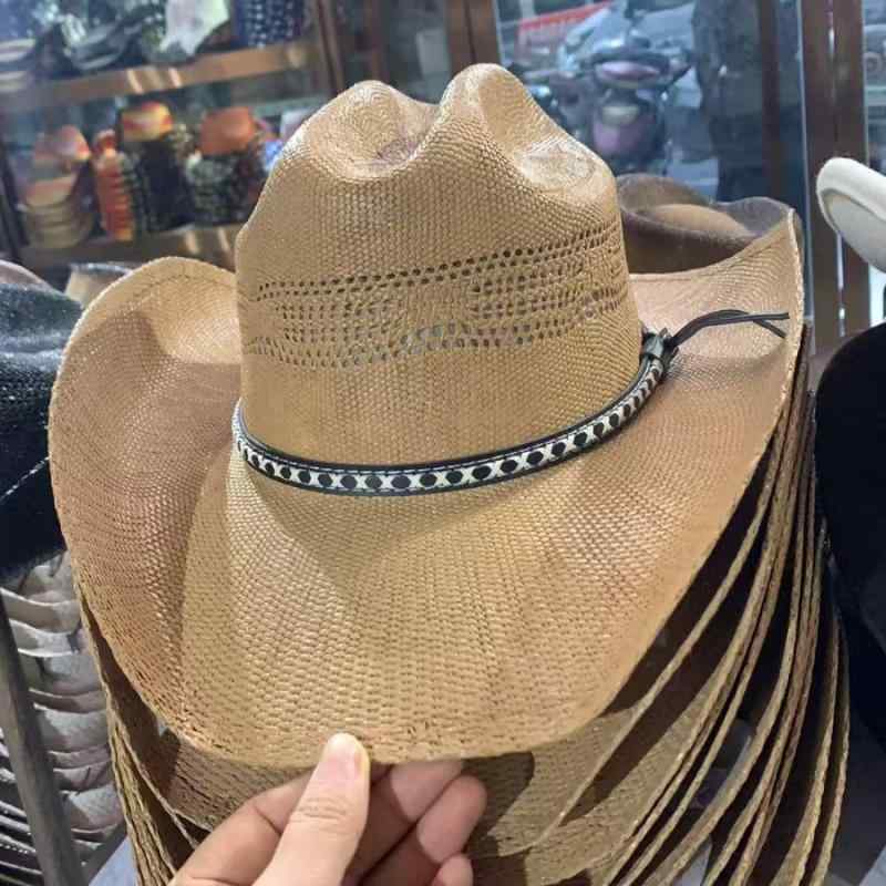 帽子 メンズ パナマハット ウェスタンハット テンガロンハット 草編み帽子 春夏 秋冬 防UV 紫外線対策 ..