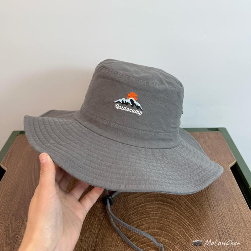 帽子 メンズ 漁夫帽 テンガロンハット キャンプ 登山 アウトドア 日よけ UVカット つば広 ハット 黒 杏..