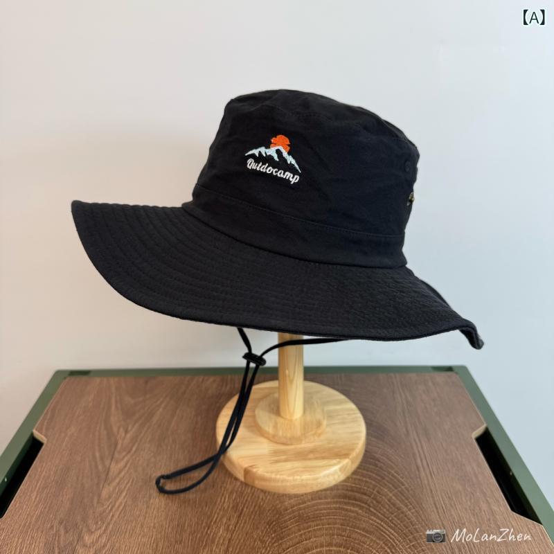 帽子 メンズ 漁夫帽 テンガロンハット キャンプ 登山 アウトドア 日よけ UVカット ...