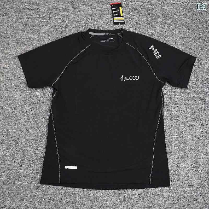 Tシャツ メンズ 男性用 春夏 接触冷感 吸湿速乾 ストレッチ トレーニング スポーツ...