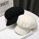 ベレー帽 レディース 秋冬 千鳥格子柄 コットン 画家帽 レトロ 八角帽 メンズ 日よけ 紫外線対策 普段使い