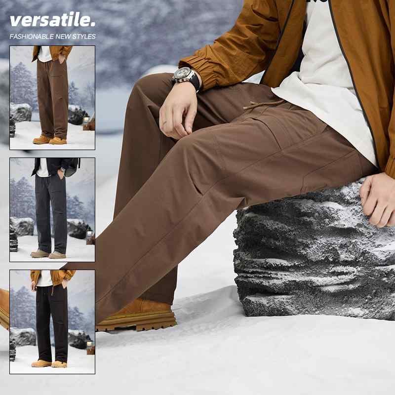 マウンテンパンツ メンズ 男性用 アウトドア 登山パンツ 撥水 速乾 作業着 カーゴパンツ ストレートパ..