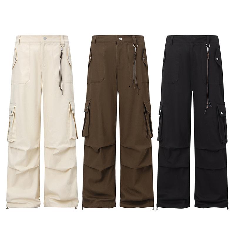 パンツ メンズ 男性用 カーゴパンツ ワークパンツ ワイドレッグパンツ 速乾性 アウトドア ゆったり 高..