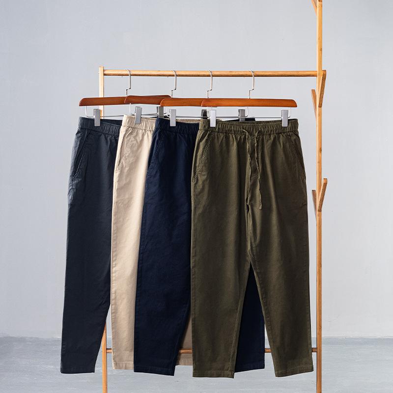 パンツ メンズ 男性用 ワークパンツ 9分丈 カーゴパンツ ストレートパンツ ミリタリーパンツ ゆったり コットン カーキ 緑 グレー 青・カテゴリ: カジュアルパンツ・スタイル: ワークパンツ・対象: 若者・サイズ: M, L, XL, XXL, XXXL・色: カーキ, アーミーグリーン, ダークグレー, ロイヤルブルー・柄: 無地・素材: 綿・主な素材: 綿97%・パンツ丈: 9分丈・ウエスト: ミドルウエスト・パンツのタイプ: ルーズ・ディテール: 多ポケット・-: ウエストベルト付き, ストレートレッグ