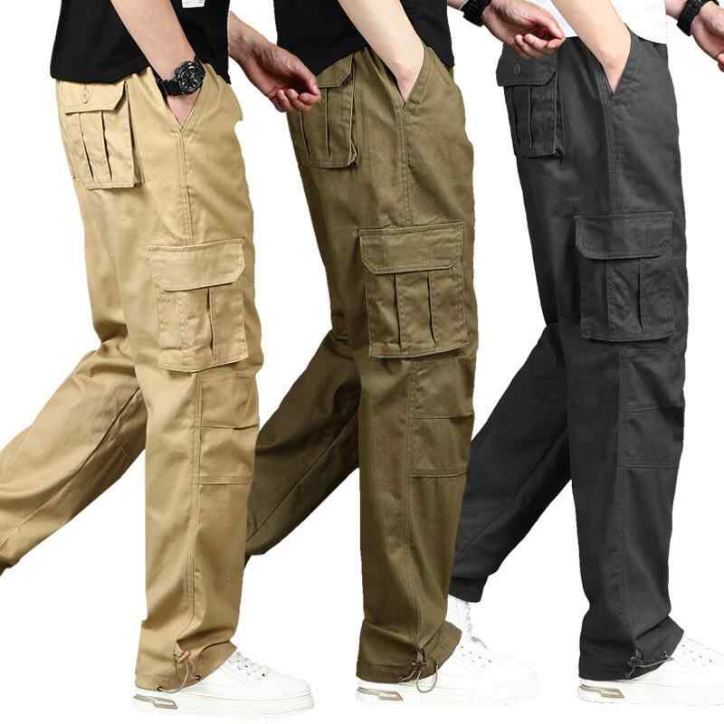 カーゴパンツ メンズ 多ポケット ワークパンツ ゆったり 耐摩耗 ズボン アウトドア ロングパンツ 大きいサイズ ストレート スポーツ ミリタリーパンツ 綿 春