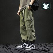 カーゴパンツ メンズ 大きいサイズ ゆったり ストレートパンツ 9分丈 カジュアルパ...