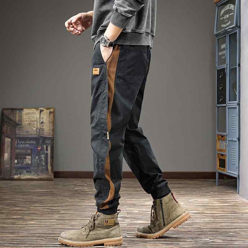 パンツ メンズ 男性用 カーゴパンツ ワークパンツ ゆったり 切り替え ドロストパン...