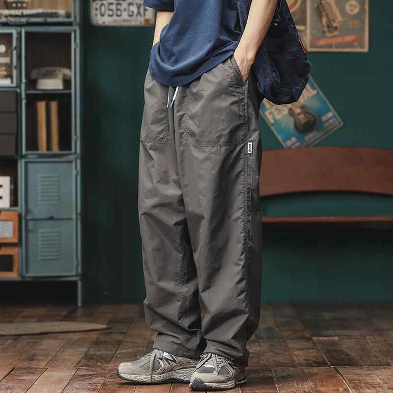 パンツ メンズ カーゴパンツ ワイド ストレート ワークパンツ カジュアルパンツ 秋...