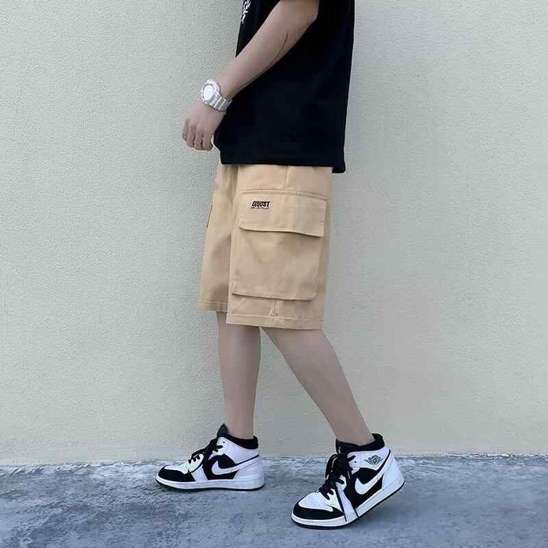 ハーフパンツ メンズ カーゴパンツ 無地 ストレート スポーツ カジュアルパンツ 男性用 5分丈 膝丈 黒 カーキ 緑 M L XL 2XL 3XL 4XL 5XL 春秋・スタイル: ベーシック・対象: ・パンツ型: ストレート・パンツ丈: ショート・ウエスト: ミドルウエスト・ベルト: 無し・前立て: ひも・・柄: 無地・素材: 化学繊維混紡・主素材: ポリエステル80%・シーン: スポーツ・裾: ストレート・加工: 防しわ加工・ディテール: 配色・伸縮性: 無し・色: ブラック.カーキ.アーミーグリーン・サイズ: M.L.XL.2XL.3XL.4XL.5XL・カテゴリー: スポーツカジュアルパンツ・対象年齢: 大人・対象性別: メンズ・製品カテゴリ: カジュアルパンツ