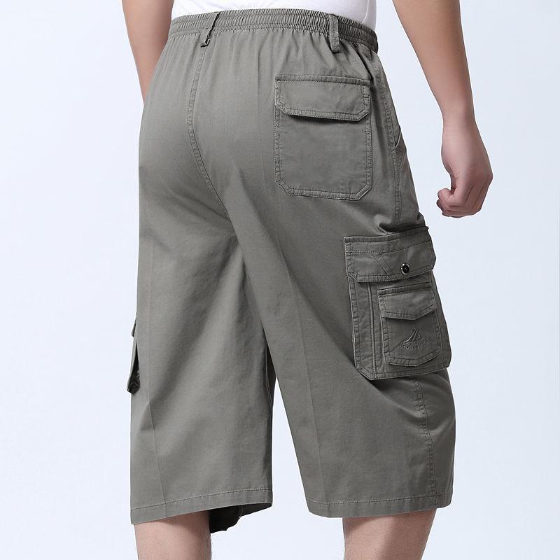 10個セットハーフパンツ メンズ 7分丈 カーゴパンツ 男性用 ズボン ミドル丈 コットン ゆったり 普段使い 部屋着 無地 マルチカラー