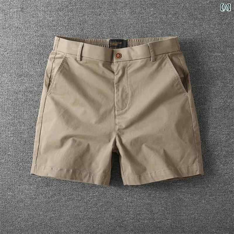 ハーフパンツ メンズ 男性用 綿 コットン ワークパンツ ショートパンツ ストレート...