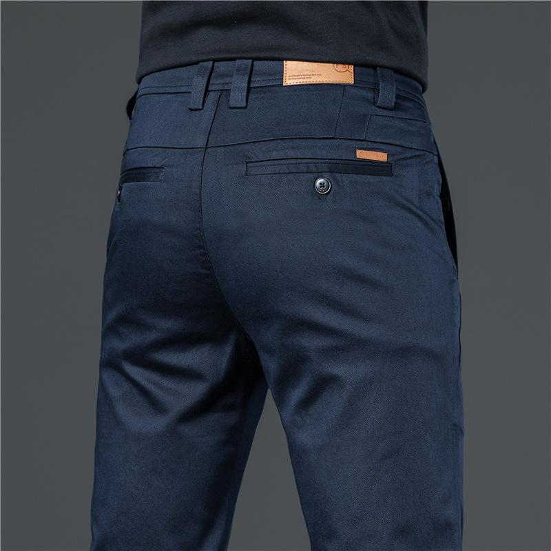 パンツ メンズ ズボン ストレッチ ストレート ビジネス カジュアル ロングパンツ 男性用 スラックス ボトムス オールシーズン 普段使い