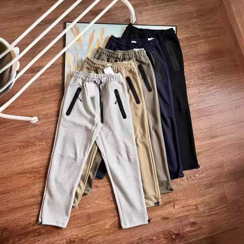 スウェットパンツ メンズ スポーツ カジュアル ストレート 春秋 5色 コットン混紡 運動着 普段使い 部屋着 黒 グレー 緑 カーキ ネイビー