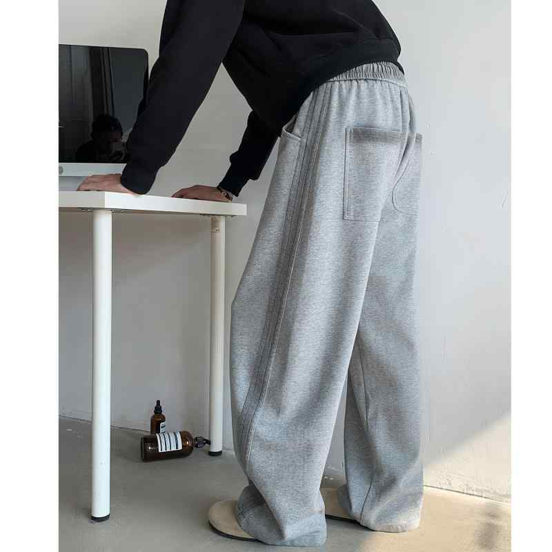 パンツ メンズ 男性用 扎染 立体裁断 サイド織テープ バナナパンツ 休闲 スポーツ ロングパンツ ゆった..